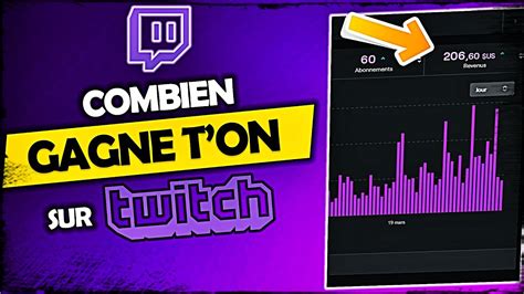 Combien dargent gagne un streamer sur Twitch